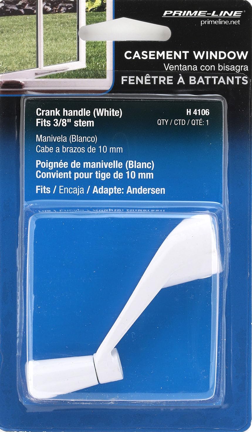 Amazon.com: Prime-Line H 4106 Spline Socket Crank Handle, White